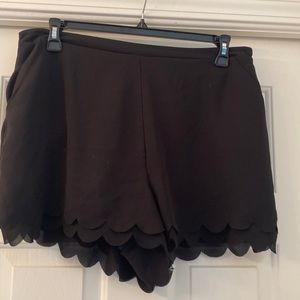 Lauren Conrad scalloped edge dress shorts